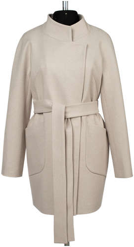 Пальто женское демисезонное (пояс) EL PODIO / 103115415 - вид 2