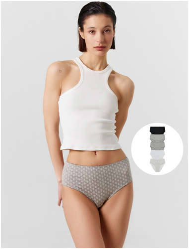 Трусы макси женские в наборе, 5 шт Mark Formelle 103226978