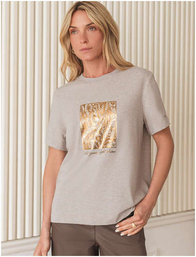 Футболка кофейный VILATTE 103242266