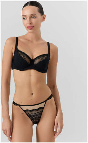 Трусы стринги женские кружевные Mark Formelle 103242665