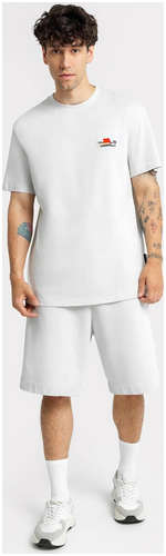 Хлопковая мужская футболка светло-серого цвета с вышивкой Mark Formelle / 103168120 - вид 2