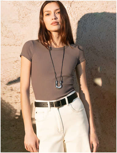 Футболка кофейный VILATTE 103237112