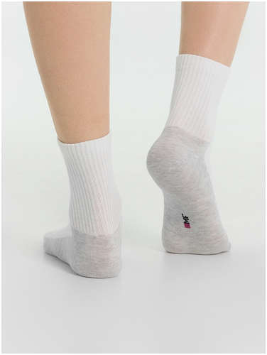 Носки женские белые Mark Formelle / 103227960 - вид 2