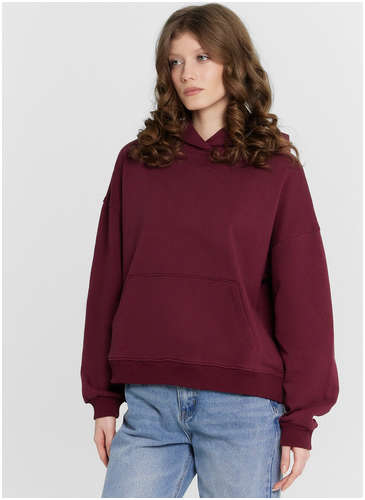 Худи женское бордовое Mark Formelle / 103223677 - вид 2