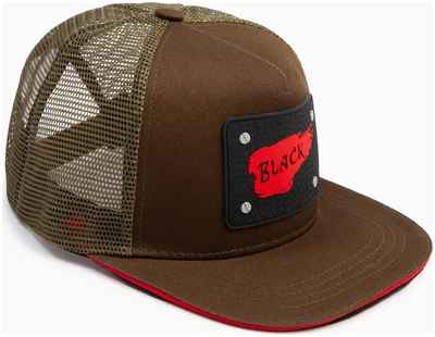 Бейсболка мужская minaku с нашивкой цвет зеленый , размер 56-58 103114481