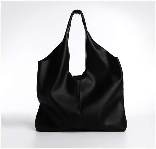 Сумка женская textura, шопер, большой размер, цвет черный / 103165694