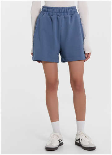 Шорты женские синие Mark Formelle / 103218434 - вид 2