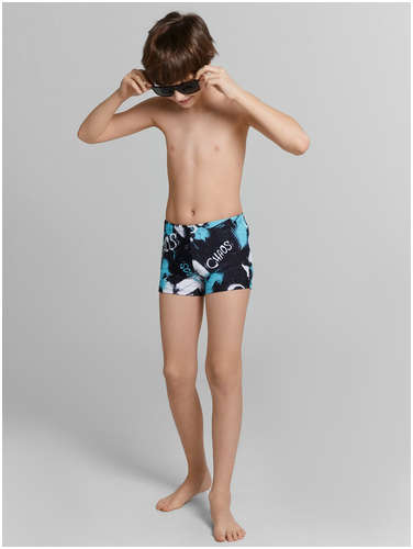 Трусы купальные для мальчиков с принтом Mark Formelle / 103228722 - вид 2