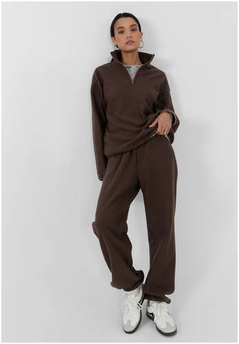 Брюки женские спортивные коричневые Mark Formelle 103218634