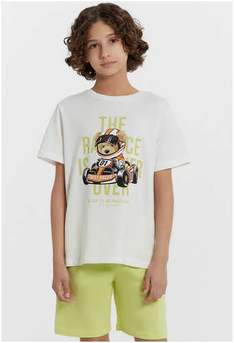 Комплект домашний для мальчиков: футболка и шорты Mark Formelle / 103235287 - вид 2