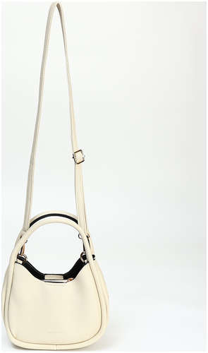 Сумка женская тоут на молнии, цвет белый 103217970