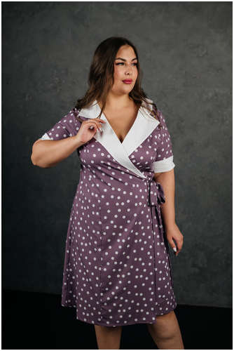 Платье на запах Чувство Стиля / 103237891 - вид 2