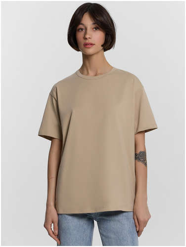 Футболка женская бежевая Mark Formelle 103238791