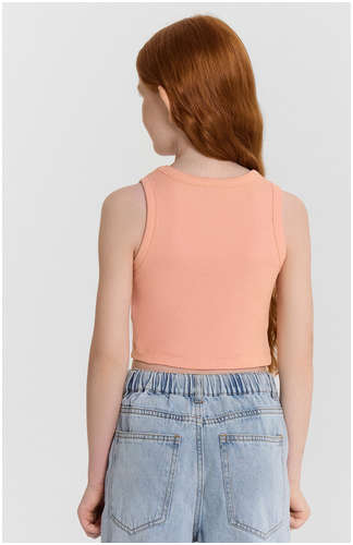 Топ для девочек персиковый Mark Formelle / 103239527 - вид 2