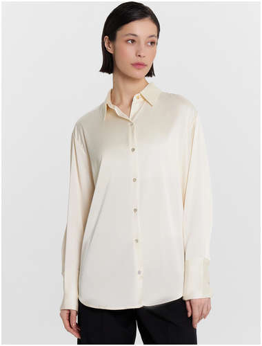 Рубашка женская бежевая Mark Formelle / 103234737 - вид 2