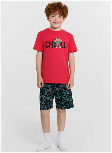 Комплект для мальчиков с принтом и надписью Mark Formelle 103240876