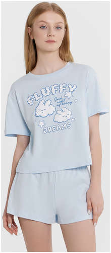 Комплект женский (футболка, шорты) Mark Formelle / 103227535 - вид 2