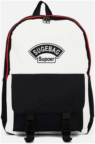 Рюкзак на молнии, наружный карман, набор шопер, сумка, цвет чёрный / 103124553 - вид 2