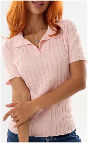 Футболка вязаная поло Lika Dress / 103241668 - вид 2