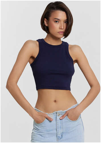 Топ женский синий укороченный Mark Formelle / 103235214 - вид 2