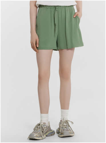 Шорты женские зеленые Mark Formelle / 103234671 - вид 2