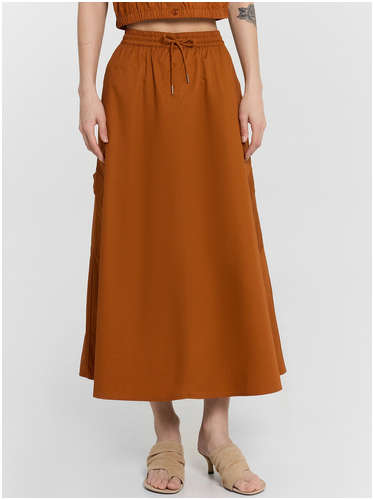 Юбка женская коричневая Mark Formelle / 103238908 - вид 2