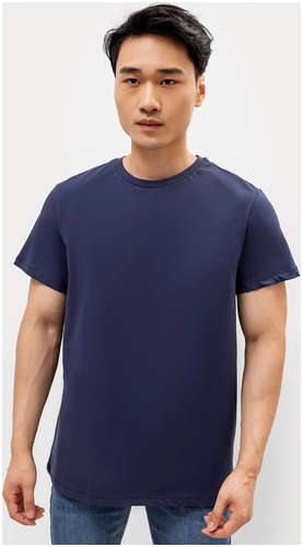 Базовая однотонная футболка в морском оттенке Mark Formelle 103168611