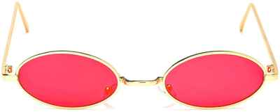 Очки солнцезащитные onesun, uv 400, дужка 15.5 см, ширина 14 см, 3×5.5 см, красные / 10333249 - вид 2