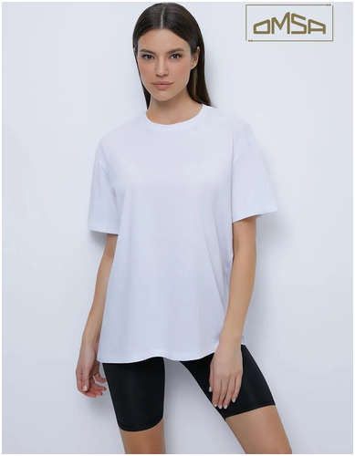 Omt_d1301 футболка oversize, cotton OMSA 103189871