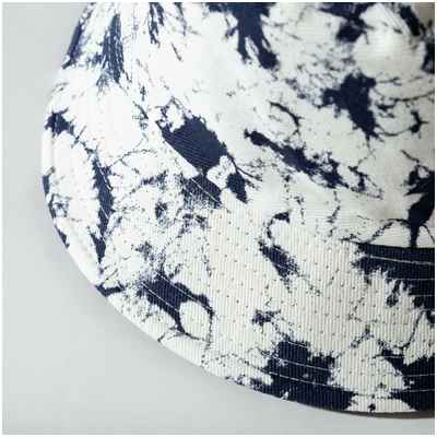 Панама женская minaku tie-dye, белая, синяя, размер 56-58 / 103663 - вид 2