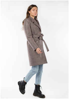 Пальто женское утепленное (пояс) EL PODIO / 10392524 - вид 2