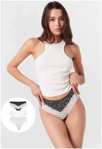 Трусы женские слипы (3 шт) Mark Formelle 103211746