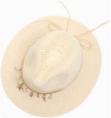 Шляпа женская летняя minaku цв.молочный, размер 56-58 / 103113095 - вид 2