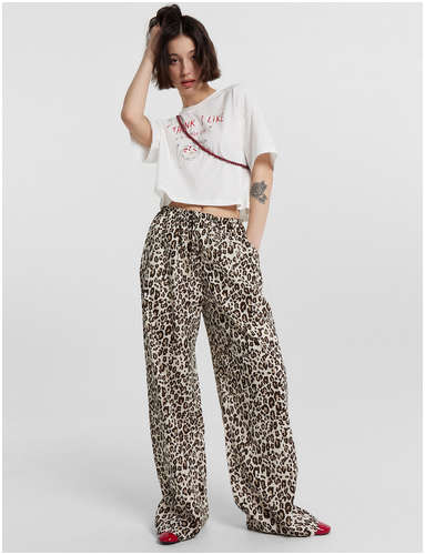 Брюки женские леопардовые Mark Formelle 103227887