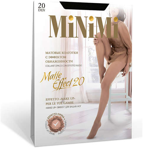 Mini matte effect 20 nero MINIMI 103117208