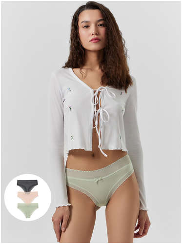 Трусы женские слипы в наборе, 3 шт Mark Formelle 103227901