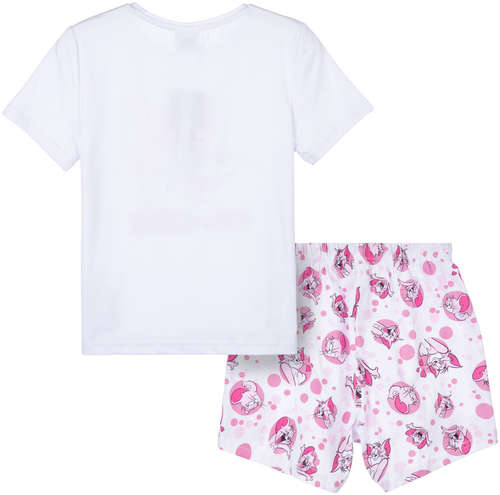 Комплект трикотажный фуфайка футболка шорты пижама пояс PLAYTODAY / 103190750 - вид 2