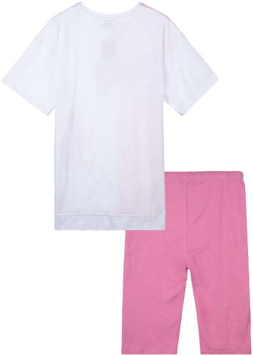 Комплект трикотажный фуфайка футболка бриджи пижама брюки классического пояс PLAYTODAY / 103180784 - вид 2