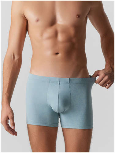 Трусы боксеры мужские голубые Mark Formelle / 103237945 - вид 2