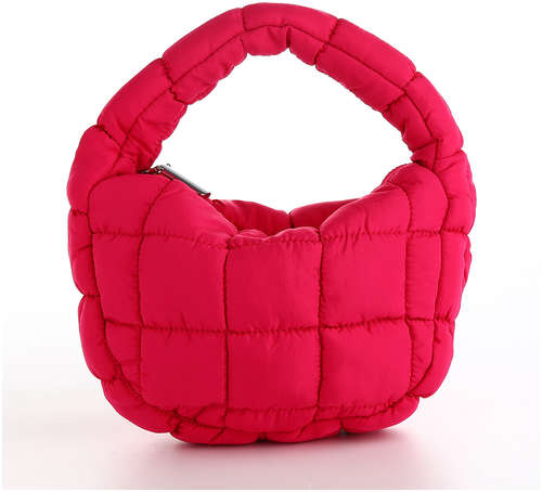 Сумка молодежная на молнии, цвет розовый / 103201870 - вид 2