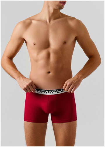 Трусы боксеры мужские красные Mark Formelle / 103239452 - вид 2