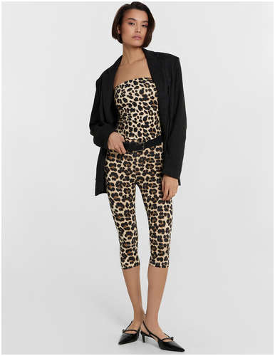 Топ mark formelle x ольга бузова леопардовый / 103230827 - вид 2