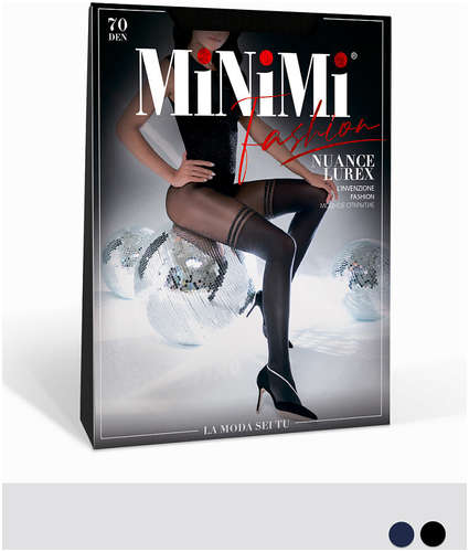 Колготки Mini NUANCE LUREX 70 #1 MINIMI 103219691
