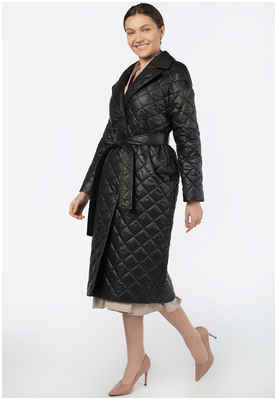 Пальто женское демисезонное (пояс) EL PODIO / 10393586 - вид 2