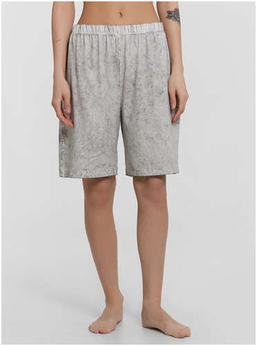 Шорты домашние женские серые Mark Formelle / 103235829 - вид 2