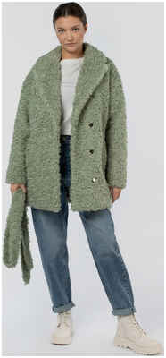 Пальто женское утепленное (пояс) EL PODIO / 103106873 - вид 2