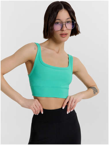 Топ женский спортивный зеленый Mark Formelle 103234834