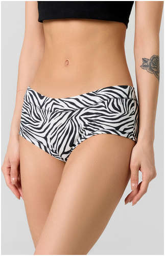 Трусы шорты женские с анималистичным принтом Mark Formelle / 103237208 - вид 2