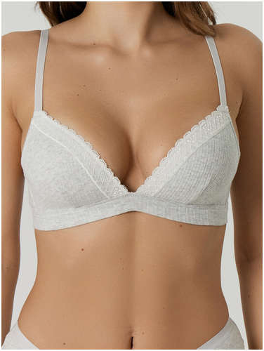 Бюстгальтер женский серый Mark Formelle 103239285