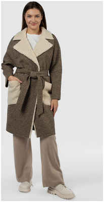 Пальто женское утепленное (пояс) EL PODIO / 103106293 - вид 1